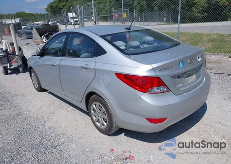 2014 Hyundai Accent Gls из США, поврежденный, VIN KMHCT4AE8EU752918